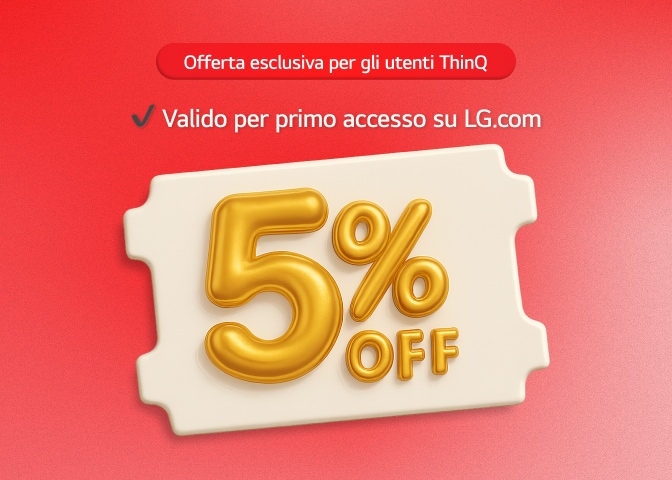 ThinQ member 5% off